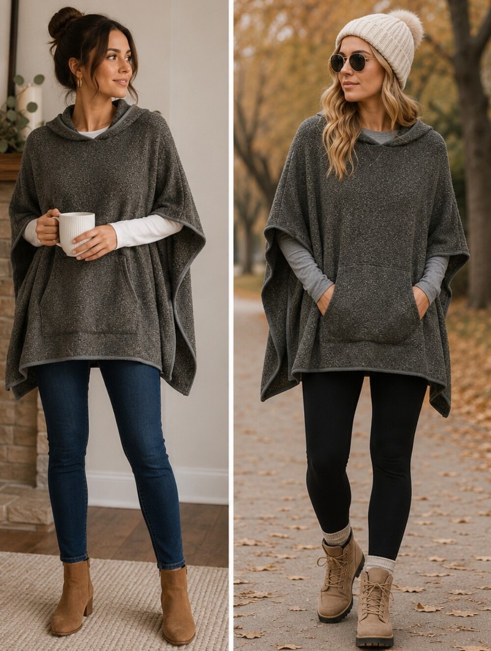 EDDIE BAUER HOODIE Poncho 🐭